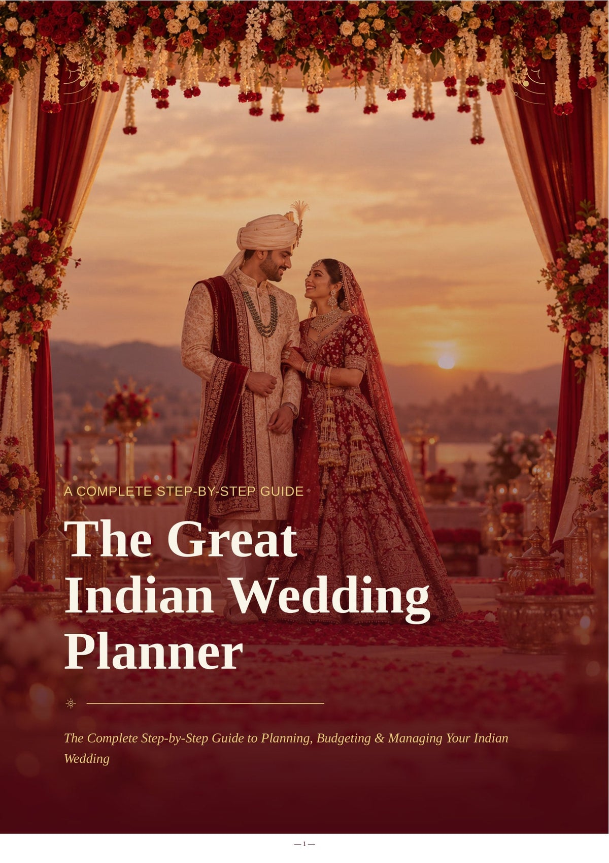 Front cover of The Great Indian Wedding Planner